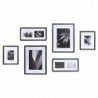 Photo frame DKD Home Decor Glass Black MDF (33 x 2 x 45 cm) (6 pcs) - Article for the home at wholesale prices