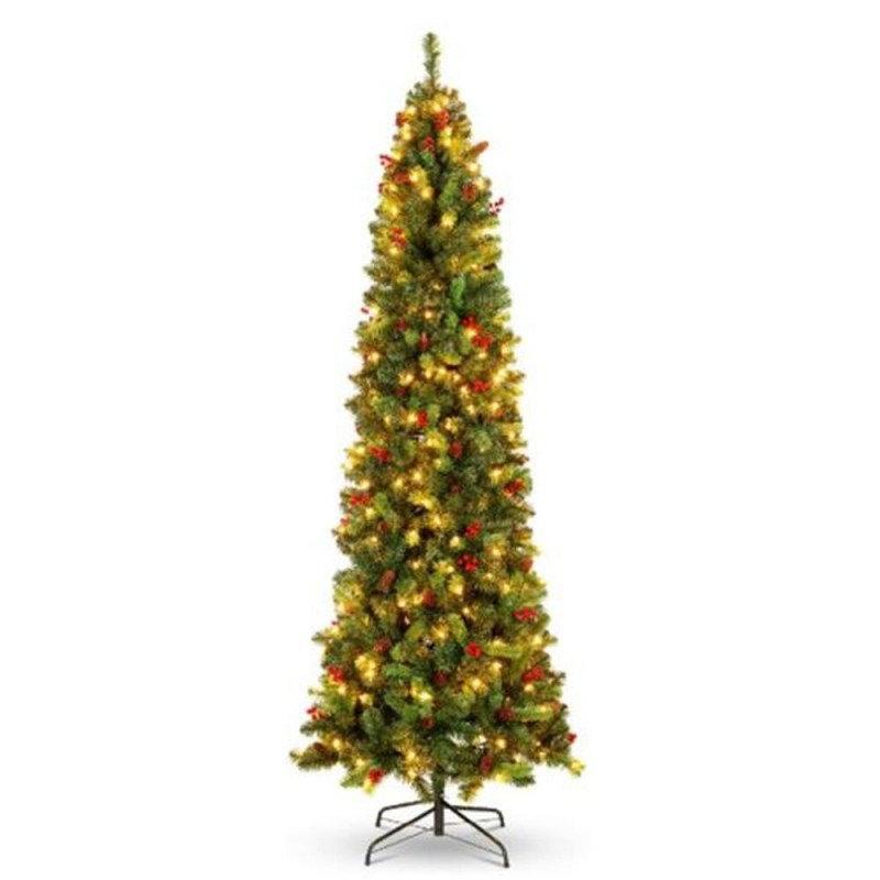 Sapin de Noël DKD Home Decor Métal Vert PE (1 x 1 x 150 cm) - Article pour la maison à prix grossiste