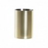 Toothbrush holder DKD Home Decor Stainless steel gold (6.5 x 6.5 x 10 cm) - Article for the home at wholesale prices