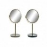 Miroir Grossissant DKD Home Decor Métal Résine (18 x 13 x 32 cm) (2 Unités) - Article pour la maison à prix grossiste Miroir Grossissant DKD Home Decor Métal Résine (18 x 13 x 32 cm) (2 Unités) - Article pour la maison à prix grossiste