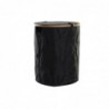 Panier à linge DKD Home Decor Noir Chêne Feutre (44 x 44 x 57 cm) - Article pour la maison à prix de gros Panier à linge DKD Home Decor Noir Chêne Feutre (44 x 44 x 57 cm) - Article pour la maison à prix de gros