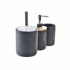 Ensemble de Bain DKD Home Decor Naturel Noir Bambou Dolomite (10,2 x 10,2 x 37,5 cm) (3 pcs) (12 Unités) - Article pour la maison à prix grossiste Ensemble de Bain DKD Home Decor Naturel Noir Bambou Dolomite (10,2 x 10,2 x 37,5 cm) (3 pcs) (12 Unités) - Article pour la maison à prix grossiste