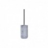 Toilet brush DKD Home Decor Scandi Silver Grey Cement Stainless steel Aluminium (10 x 10 x 40 cm) - Article for the home at wholesale prices