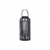Lantern DKD Home Decor Glass Black Bamboo (24 x 24 x 51 cm) - Article for the home at wholesale prices