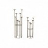 Candleholder DKD Home Decor Métal Cuivre (38 x 38 x 110 cm) (2 unidades) - Article for the home at wholesale prices