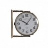 Horloge Murale DKD Home Decor Verre Doré Blanc Fer (36 x 9 x 38 cm) - Article pour la maison à prix grossiste