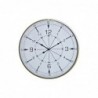 Horloge Murale DKD Home Decor Verre Doré Métal Blanc Boussole (60 x 3 x 60 cm) - Article pour la maison à prix grossiste