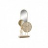 Horloge de table DKD Home Decor Miroir Naturel Doré Métal MDF (26 x 8 x 53 cm) - Article pour la maison à prix de gros Horloge de table DKD Home Decor Miroir Naturel Doré Métal MDF (26 x 8 x 53 cm) - Article pour la maison à prix de gros