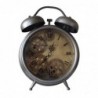 Horloge de table DKD Home Decor Verre Argenté Fer (19 x 7,5 x 25 cm) - Article pour la maison à prix de gros