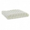 Blanket DKD Home Decor Zigzag White (130 x 170 x 2 cm) - Article for the home at wholesale prices