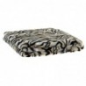 Blanket DKD Home Decor Sauvage Black Yellow (130 x 170 x 2 cm) - Article for the home at wholesale prices