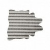 Carpet DKD Home Decor Grey White (160 x 150 x 2 cm) - Article for the home at wholesale prices