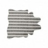 Tapis DKD Home Decor Gris Blanc (160 x 150 x 2 cm) - Article pour la maison à prix de gros