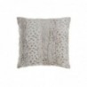Cushion DKD Home Decor Beige Polyester Aluminium White (45 x 10 x 45 cm) - Article for the home at wholesale prices