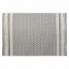 Carpet DKD Home Decor Black Zigzag White (160 x 226 x 0.7 cm) - Article for the home at wholesale prices