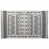 Tapis DKD Home Decor Noir Blanc Ikat (160 x 250 x 0,7 cm) - Article pour la maison à prix grossiste