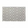 Tapis DKD Home Decor Noir Blanc (120 x 190 x 0,7 cm) - Article pour la maison à prix grossiste