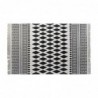 Carpet DKD Home Decor Black White (120 x 180 x 0.7 cm) - Article for the home at wholesale prices