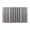 Tapis DKD Home Decor Noir Blanc (120 x 180 x 0,7 cm) - Article pour la maison à prix de gros