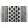 Tapis DKD Home Decor Noir Blanc (160 x 250 x 0,7 cm) - Article pour la maison à prix grossiste