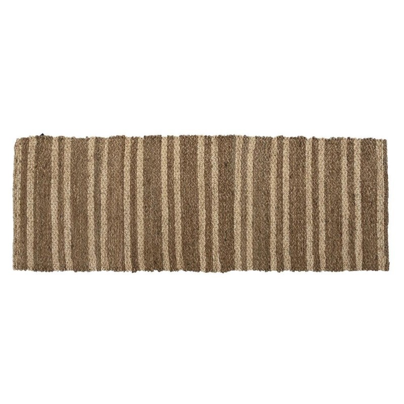 Carpet DKD Home Decor Beige Brown (72 x 0.5 x 200 cm) - Article for the home at wholesale prices