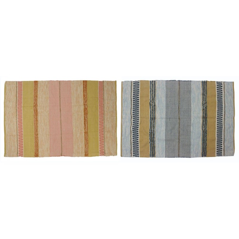 Carpet DKD Home Decor Multicolor Modern (2 Units) (200 x 290 x 1 cm) - Article for the home at wholesale prices