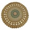 Tapis DKD Home Decor Marron Multicouleur (200 x 200 x 0,75 cm) - Article pour la maison à prix de gros