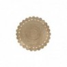 Tapis DKD Home Decor Marron (150 x 150 x 1 cm) - Article pour la maison à prix grossiste