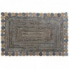 Tapis DKD Home Decor Bleu Multicouleur Indien (200 x 290 x 1 cm) - Article pour la maison à prix grossiste