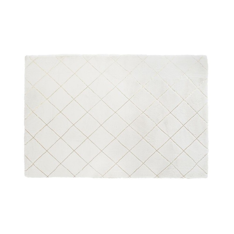 Tapis DKD Home Decor Blanc Moderne (120 x 180 x 2,2 cm) - Article pour la maison à prix de gros