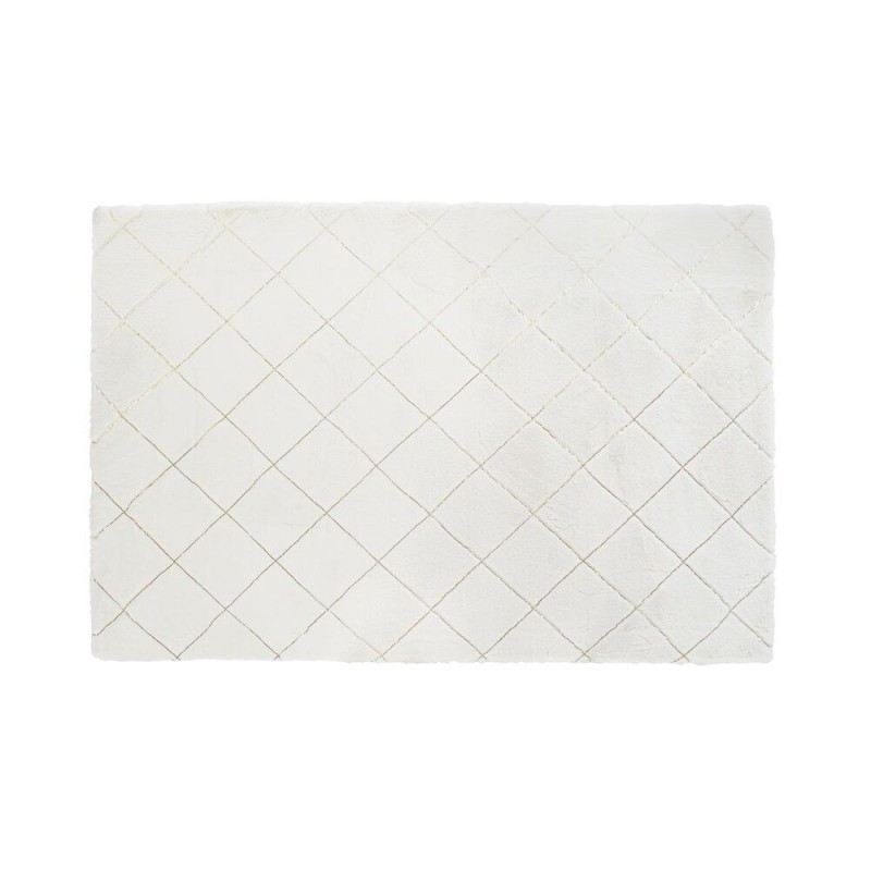 Tapis DKD Home Decor Blanc Moderne (120 x 180 x 2,2 cm) à prix grossiste - Article pour la maison à prix de gros