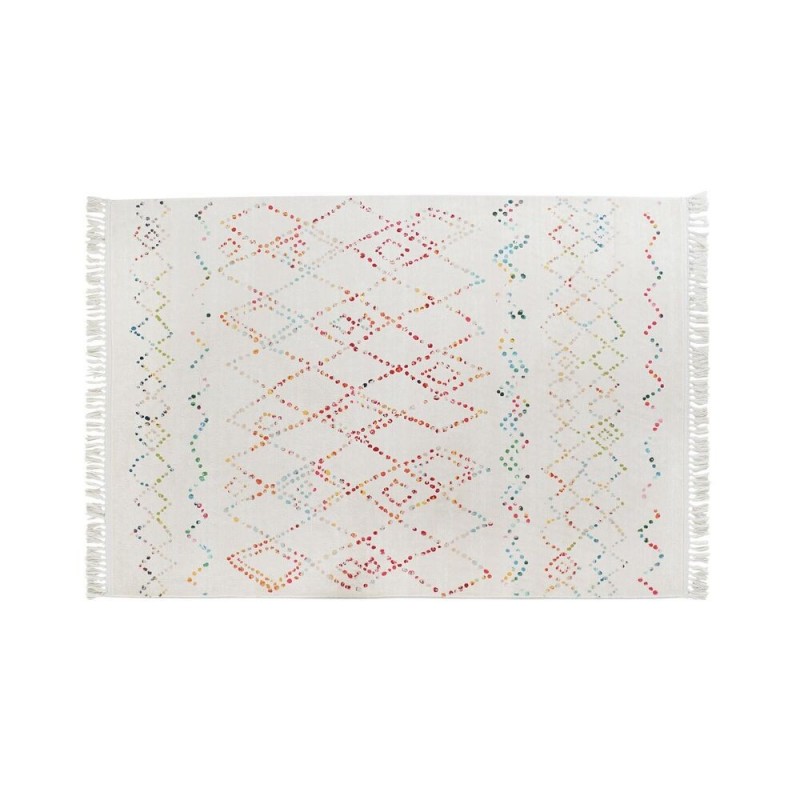 Carpet DKD Home Decor White Multicolor (120 x 180 x 0.7 cm) - Article for the home at wholesale prices