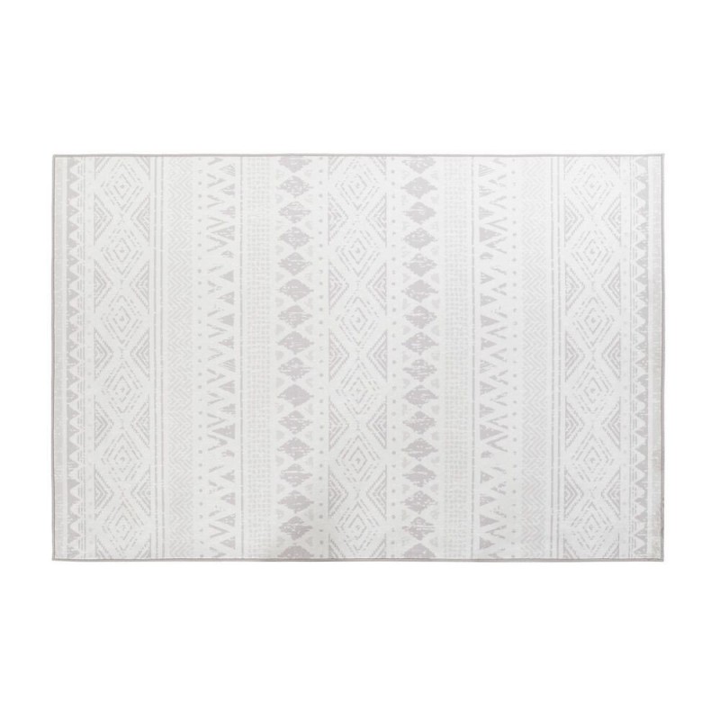 Rug DKD Home Decor Gris Ikat (160 x 230 x 0.4 cm) - Article for the home at wholesale prices