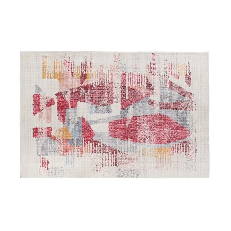 Tapis DKD Home Decor Abstrait Multicouleur (160 x 230 x 0,7 cm) - Article pour la maison à prix de gros