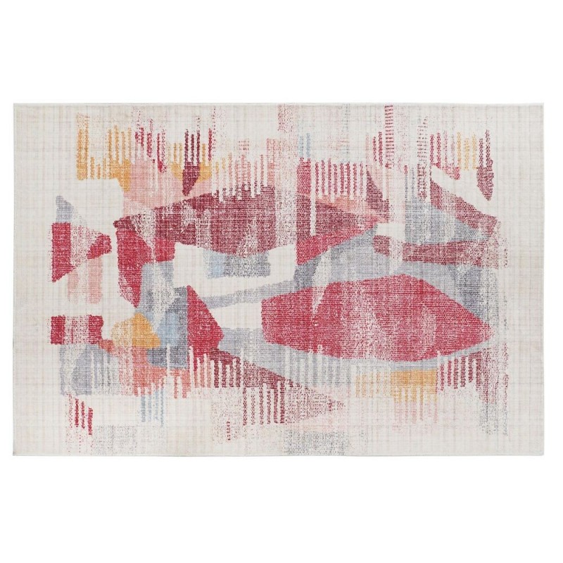 Tapis DKD Home Decor Abstrait Multicouleur (200 x 290 x 0,7 cm) - Article pour la maison à prix grossiste
