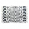 Tapis DKD Home Decor Gris Blanc (160 x 230 x 1 cm) - Article pour la maison à prix de gros