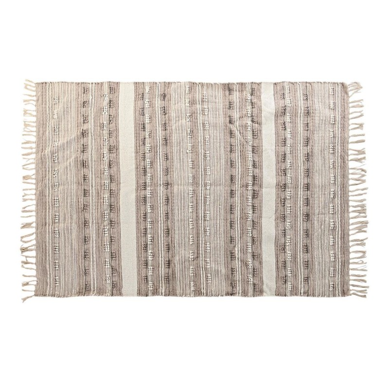 Tapis DKD Home Decor Frange Boho Polyester Coton (120 x 180 cm) à prix de gros - Article pour la maison à prix grossiste