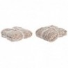 Couverture DKD Home Decor Polyester (150 x 125 x 1 cm) (2 Unités) - Article pour la maison à prix grossiste Couverture DKD Home Decor Polyester (150 x 125 x 1 cm) (2 Unités) - Article pour la maison à prix grossiste