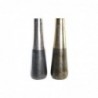 Vase DKD Home Decor Aluminium (15,5 x 15,5 x 49,5 cm) (2 Unités) - Article pour la maison à prix grossiste Vase DKD Home Decor Aluminium (15,5 x 15,5 x 49,5 cm) (2 Unités) - Article pour la maison à prix grossiste