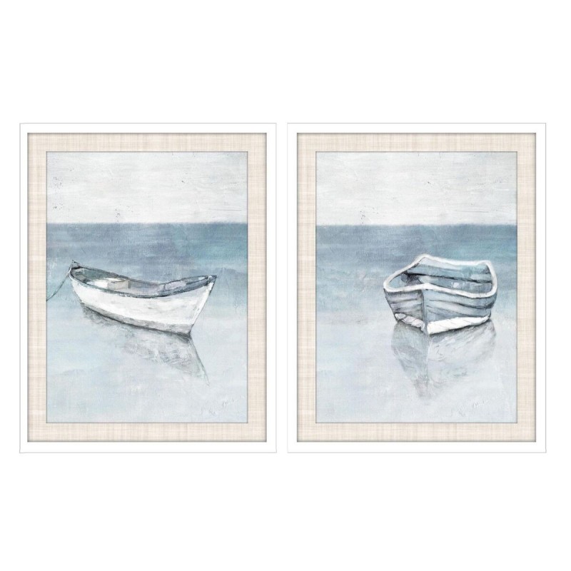 Frame DKD Home Decor Mediterranean Barco (55 x 2.5 x 70 cm) (2 Units) - Article for the home at wholesale prices