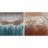 Cadre DKD Home Decor Moderne (100 x 3,5 x 100 cm) (2 Unités) - Article pour la maison à prix de gros Cadre DKD Home Decor Moderne (100 x 3,5 x 100 cm) (2 Unités) - Article pour la maison à prix de gros