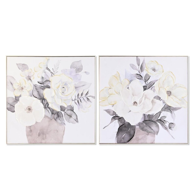 Cadre DKD Home Decor Vase (80 x 3,5 x 80 cm) (2 Unités) - Article pour la maison à prix de gros