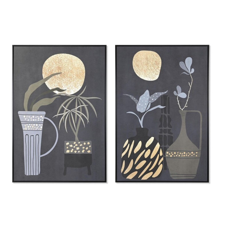 Cadre DKD Home Decor Vase Colonial (83 x 4,5 x 123 cm) (2 Unités) - Article pour la maison à prix de gros