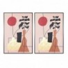 Cadre DKD Home Decor Vase (83 x 4,5 x 123 cm) (2 Unités) - Article pour la maison à prix grossiste