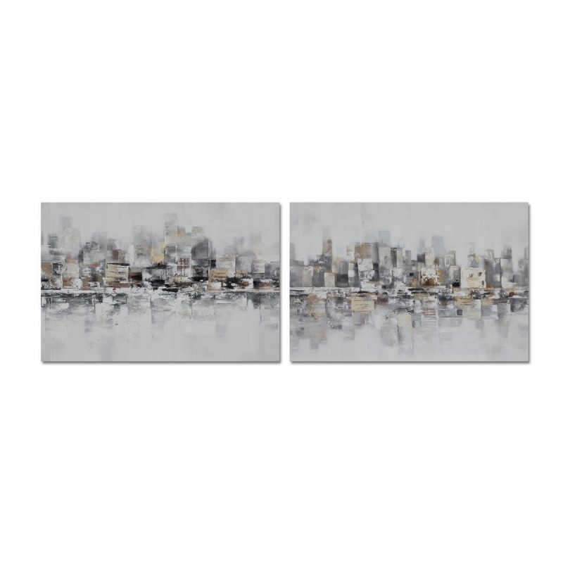 Cadre DKD Home Decor Abstrait (120 x 2,8 x 80 cm) (2 Unités) à prix grossiste - Article pour la maison à prix de gros