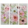 Cadre DKD Home Decor Fleurs Shabby Chic (60 x 3 x 150 cm) (3 Unités) - Article pour la maison à prix grossiste Cadre DKD Home Decor Fleurs Shabby Chic (60 x 3 x 150 cm) (3 Unités) - Article pour la maison à prix grossiste