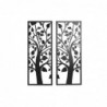 Décoration murale DKD Home Decor (2 Pièces) Arbre Métal Shabby Chic (35 x 1,3 x 91 cm) - Article pour la maison à prix de gros