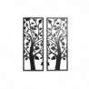 Wall Decoration DKD Home Decor (2 Pieces) Tree Metal Shabby Chic (35 x 1.3 x 91 cm) - Article for the home at wholesale prices