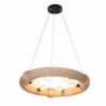 Suspension DKD Home Decor Marron Corde (51 x 51 x 10 cm) (47 X 47 X 10 CM) - Article pour la maison à prix grossiste