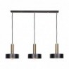 Hanging lamp DKD Home Decor Black Gold Metal (88 x 18 x 28 cm) - Article for the home at wholesale prices